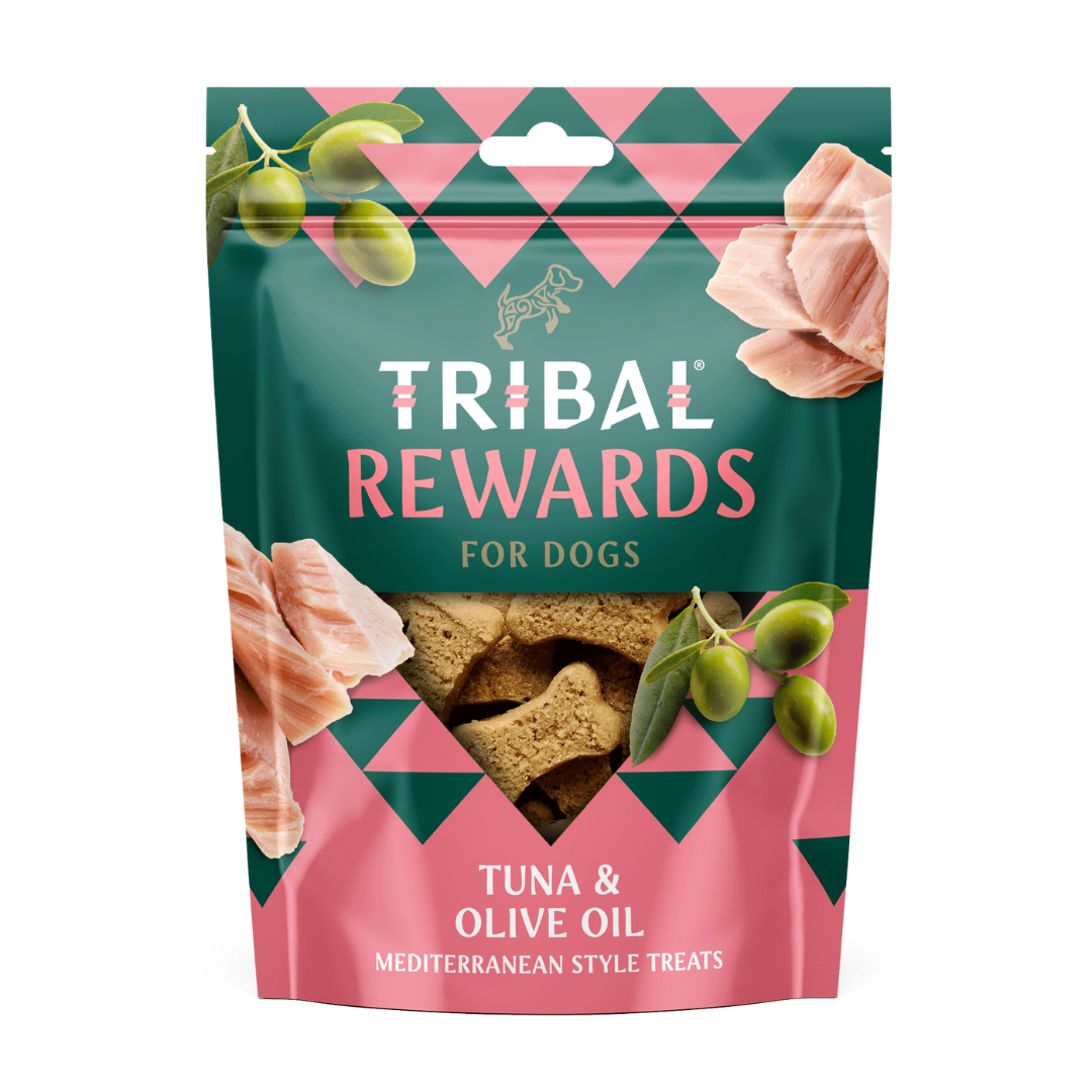 Tribal Rewards Tonnikala ja oliiviöljy koirankeksit 125 g