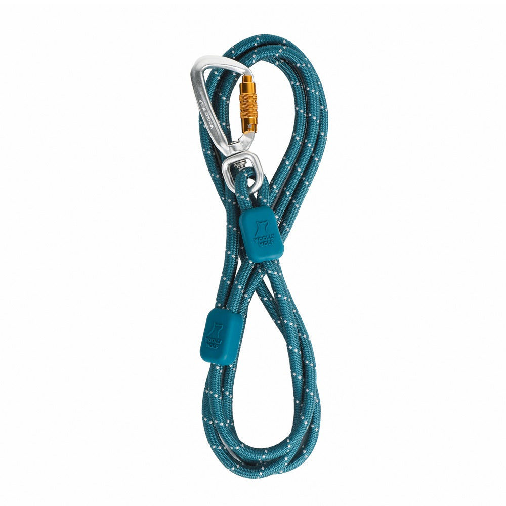 Woolly Wolf Rope Leash Deep Teal 180 cm