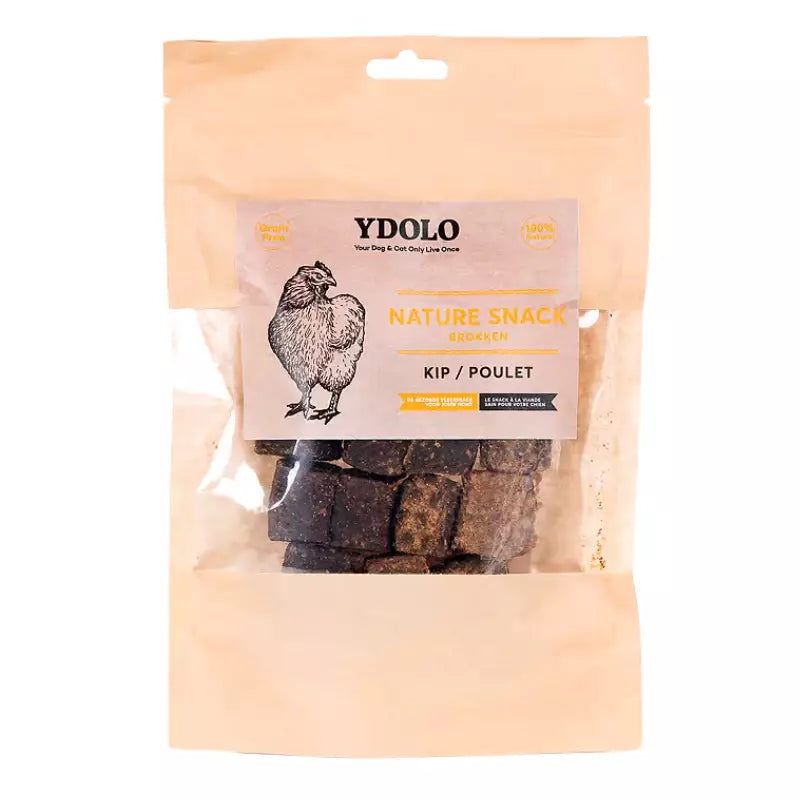 YDOLO Nature Snacks Chicken koiran makupalat kana 125 g