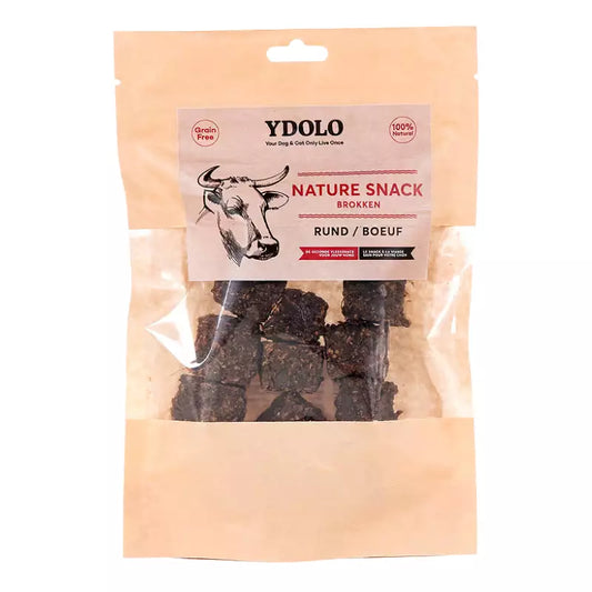 YDOLO Nature Snacks Beef koiran makupalat nauta 125 g