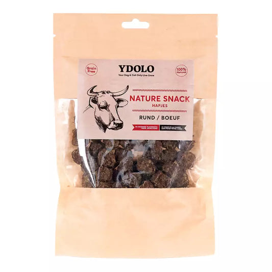 YDOLO Nature Snacks Beef Mini koiran makupalat nauta 125 g