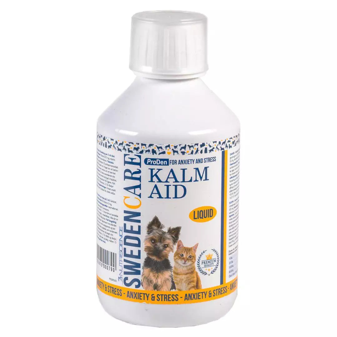 Swedencare Kalm Aid rauhoittava valmiste lemmikille 250 ml