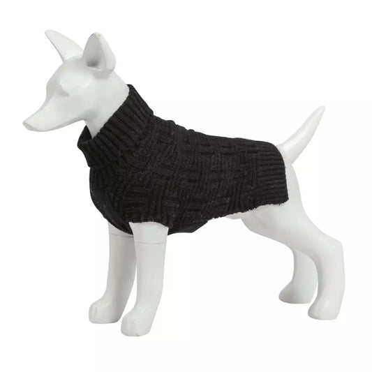 Freedog Himalaya Sweater koiran villapaita, musta