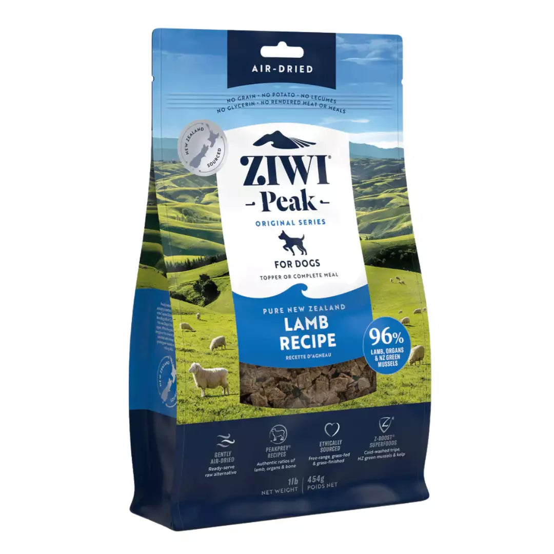 Ziwipeak Steam & Dried lammas koiran kuivaruoka 3,2kg