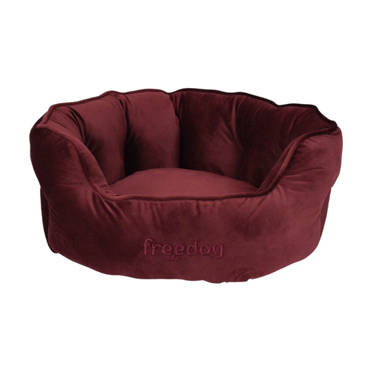 Freedog Cozy Cove Bed lemmikin peti, punainen