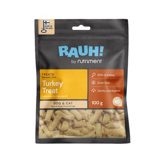 RAUH! Turkey Treat 100 g (Kalkkunaherkku)