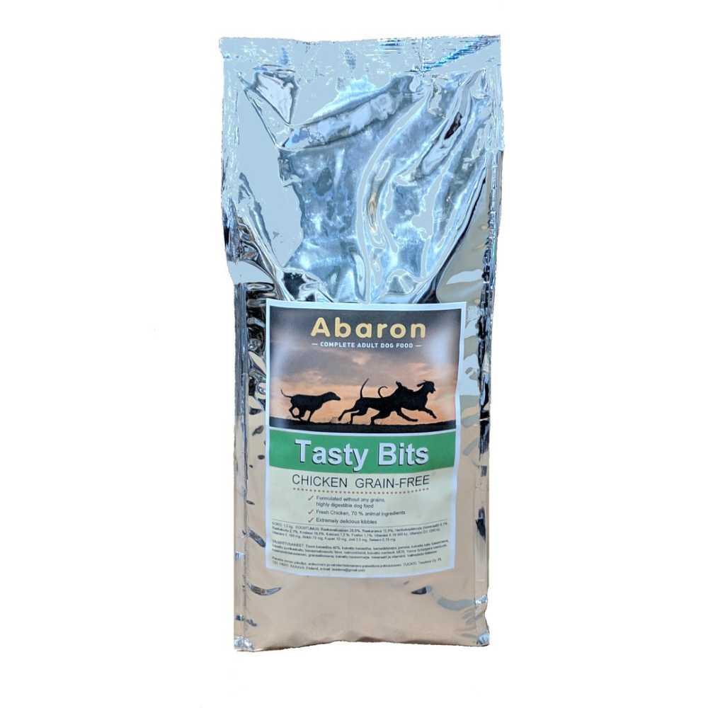 Abaron Tasty Bits Grain-Free puolikostea viljaton koiranruoka