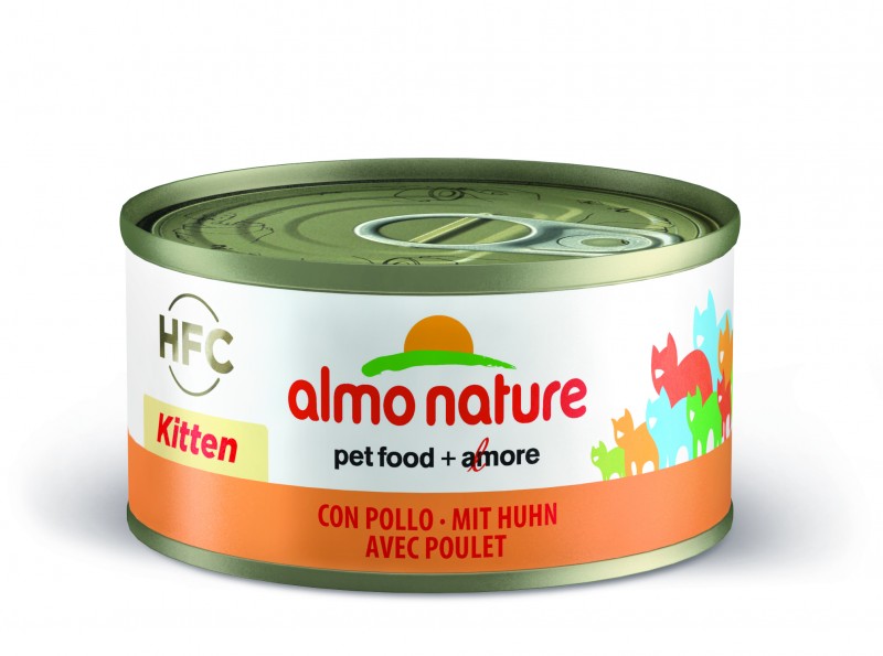 Almo Nature HFC Natural Kitten Kana 70g kissanpentujen märkäruoka