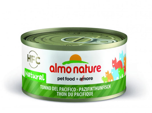 Almo Nature HFC Natural Tyynenmeren tonnikala 70g kissan märkäruoka