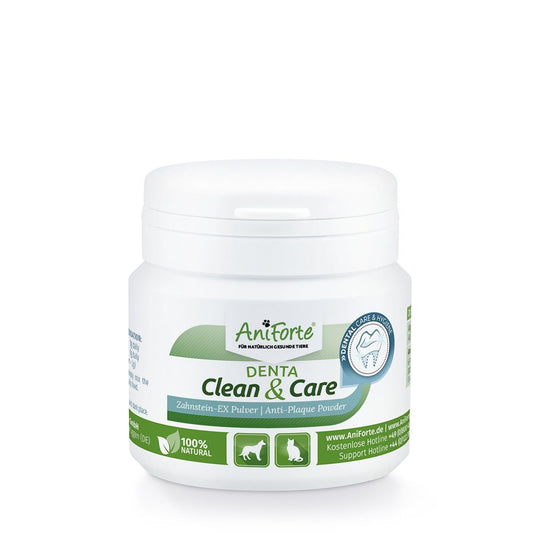 AniForte Denta Clean & Care jauhe lemmikille 80 g