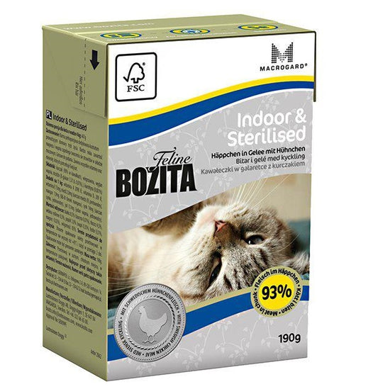 Bozita Indoor & Sterilised 190 g kissan märkäruoka