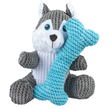 Duvo+ Plush Duo husky pehmolelu koiralle