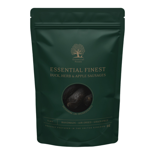 ESSENTIAL FINEST ANKKA, YRTIT & OMENA makkara 6 kpl