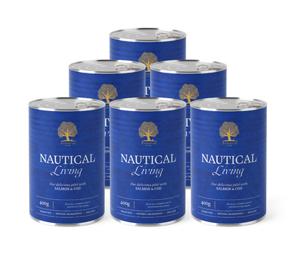 ESSENTIAL NAUTICAL LIVING PATÈ 400 g koiran märkäruoka