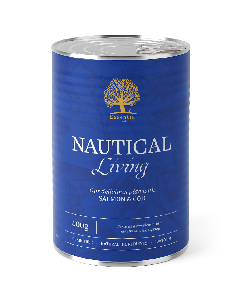 ESSENTIAL NAUTICAL LIVING PATÈ 400 g koiran märkäruoka