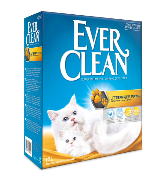 EverClean Litterfree Paws kissanhiekka 10l