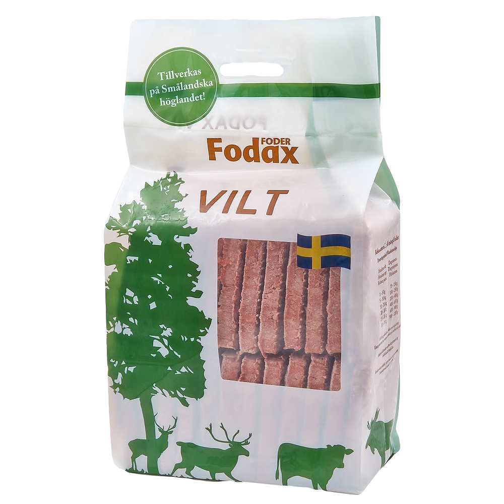 Fodax Vilt Koiran raakaruoka 10 kg