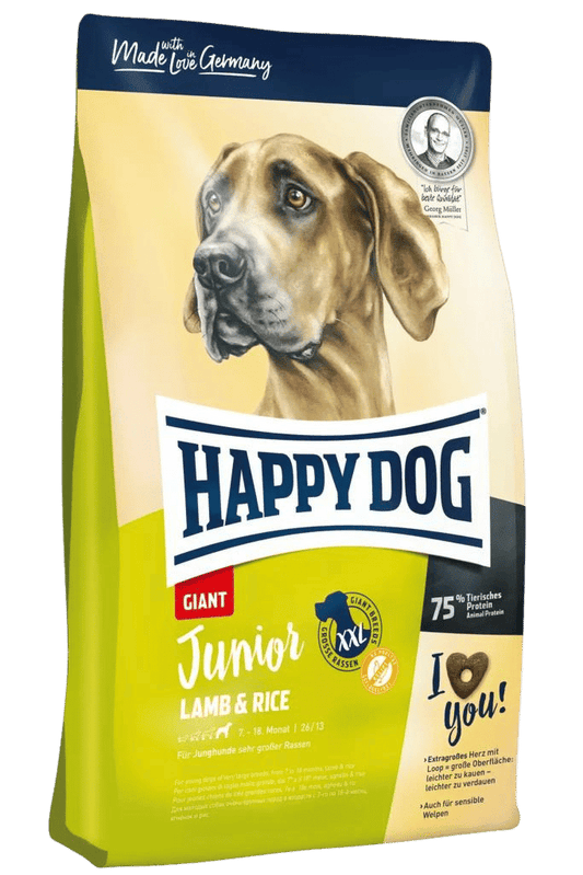 Happy Dog Junior Giant Lamb & Rice 15 kg