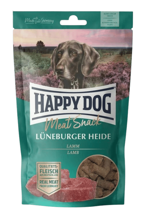 Happy Dog Meat Snack Lammas 75g koiran makupala