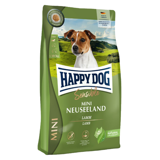 Happy Dog Sensible Mini Neuseeland 4kg koiran kuivaruoka