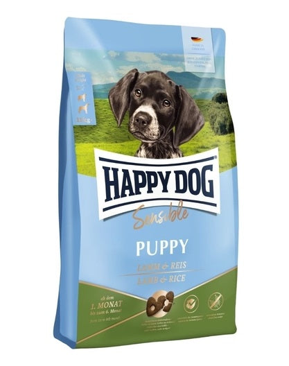 Happy Dog Sensible Puppy Lamb & Rice koiran kuivaruoka