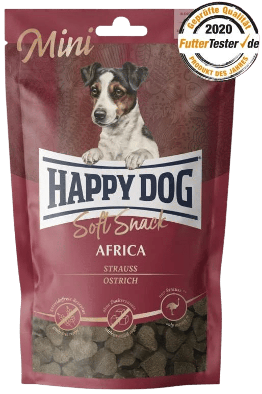 Happy Dog Soft Snack Mini Africa 100g koiran makupala