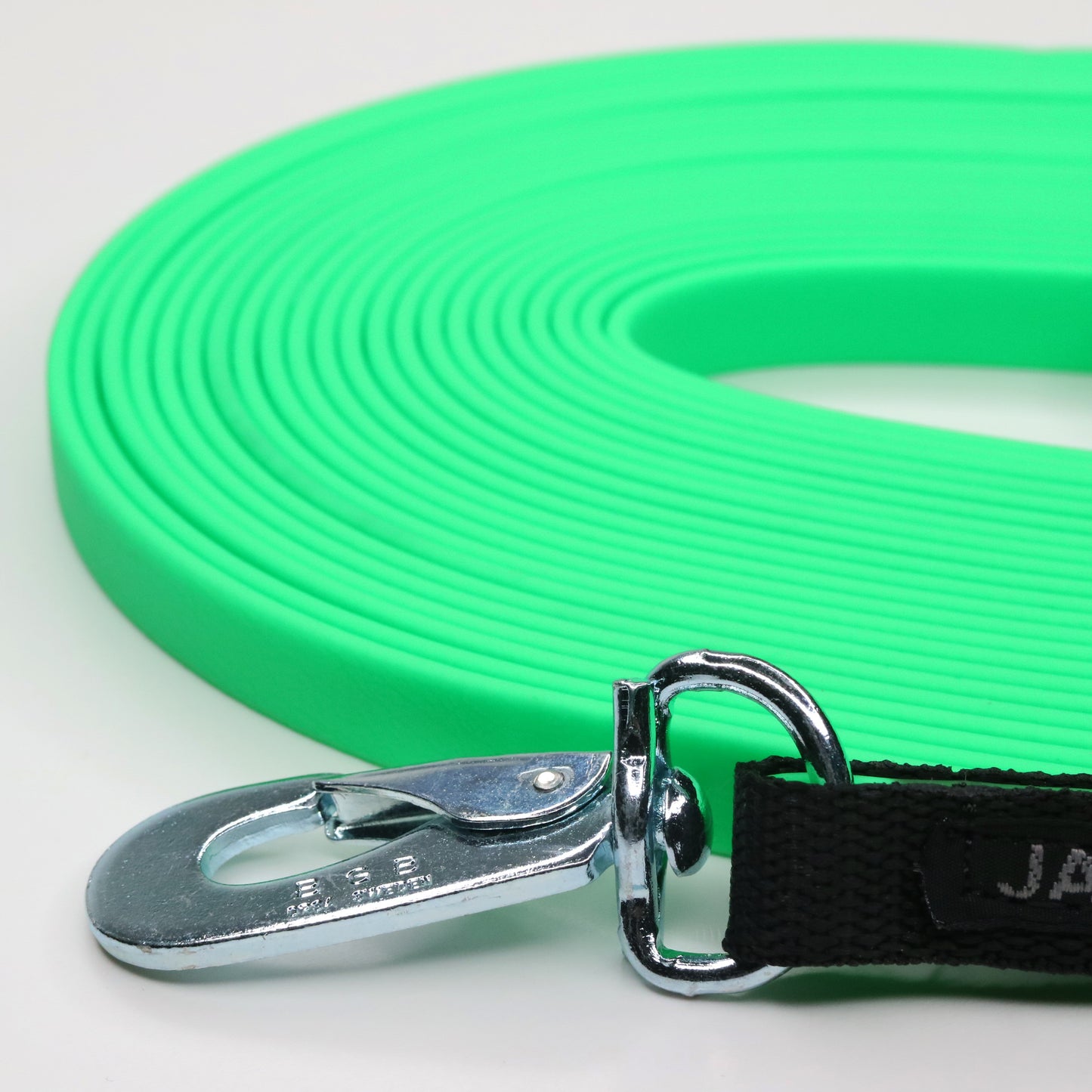 JALEN Biothane jälkiliina 10 m, lime