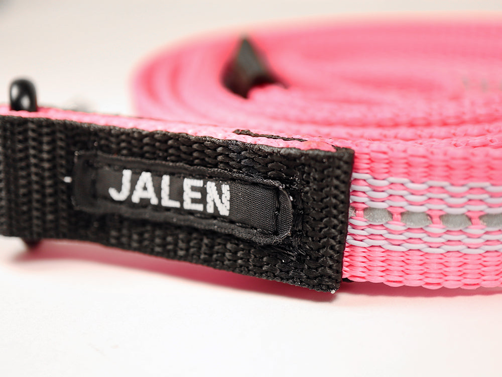 JALEN Heijastava Grip talutin alumiinilukolla, pinkki