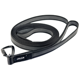 JALEN Twistlock Grip talutin kahvalla, musta 250 cm