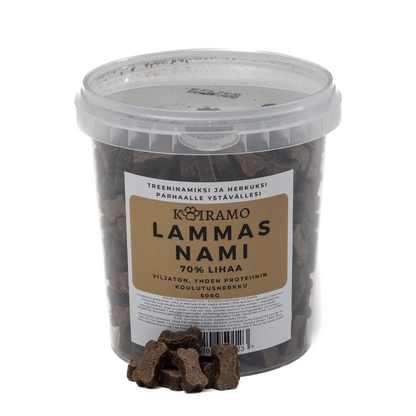 Koiramo Lammasnami 500 g koiran makupala