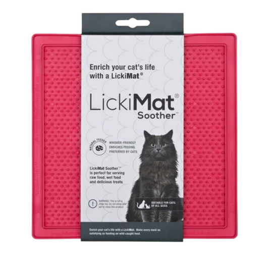 LickiMat Cat Soother kissan nuolumatto, pinkki