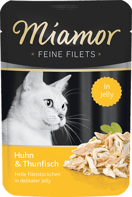 Miamor Feine Filets kana-tonnikala 100g kissan märkäruoka