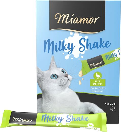 Miamor Milky Shake kalkkuna 4 x 20 g kissan herkkutahna