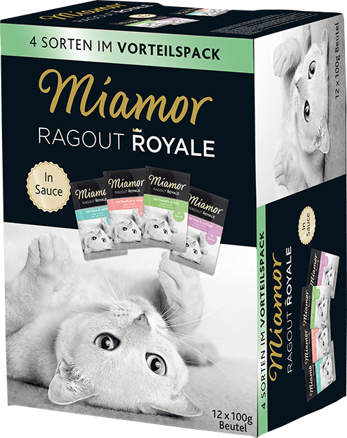 Miamor Ragout Royale kastikkeessa 12x100g monipakkaus