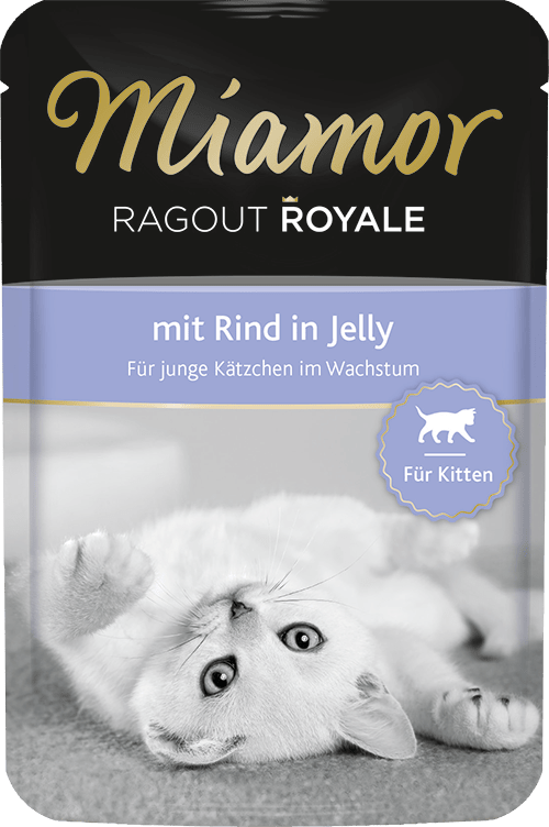 Miamor Ragout Royale Kitten Nauta 100g kissanpennun märkäruoka