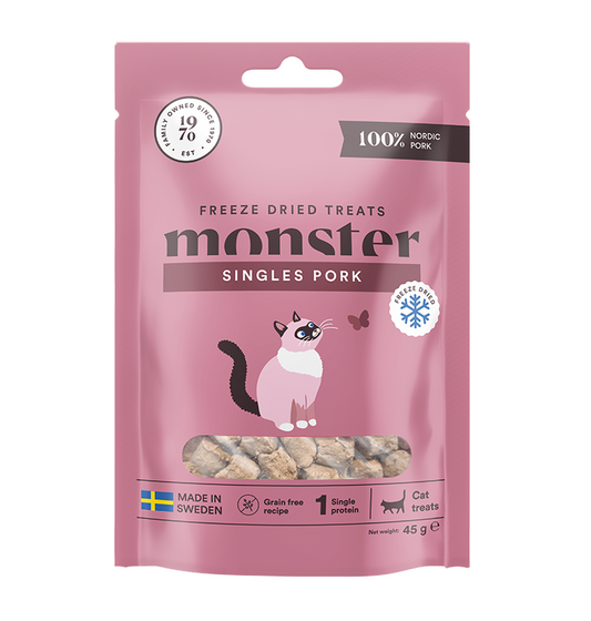 Monster Cat sika pakastekuivatut makupalat 40 g