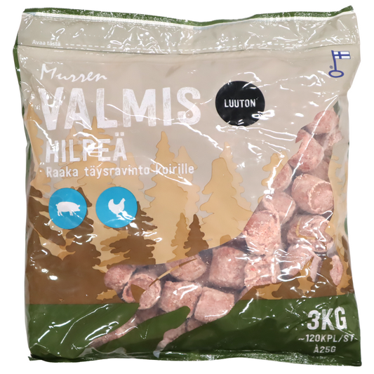 Murren VALMIS Hilpeä koiran täysravinto 3 kg