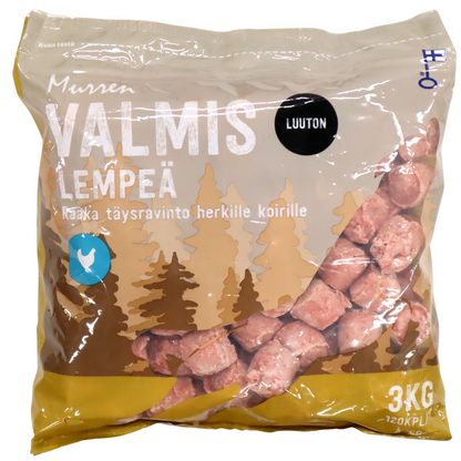 Murren VALMIS Lempeä koiran täysravinto 3 kg