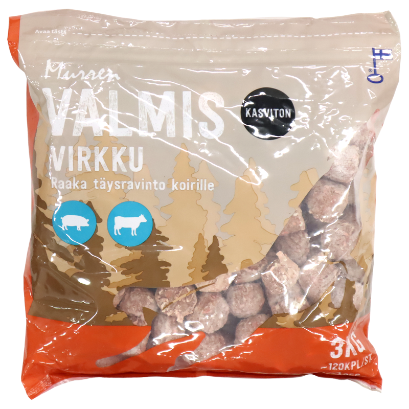 Murren VALMIS Virkku koiran täysravinto 3 kg