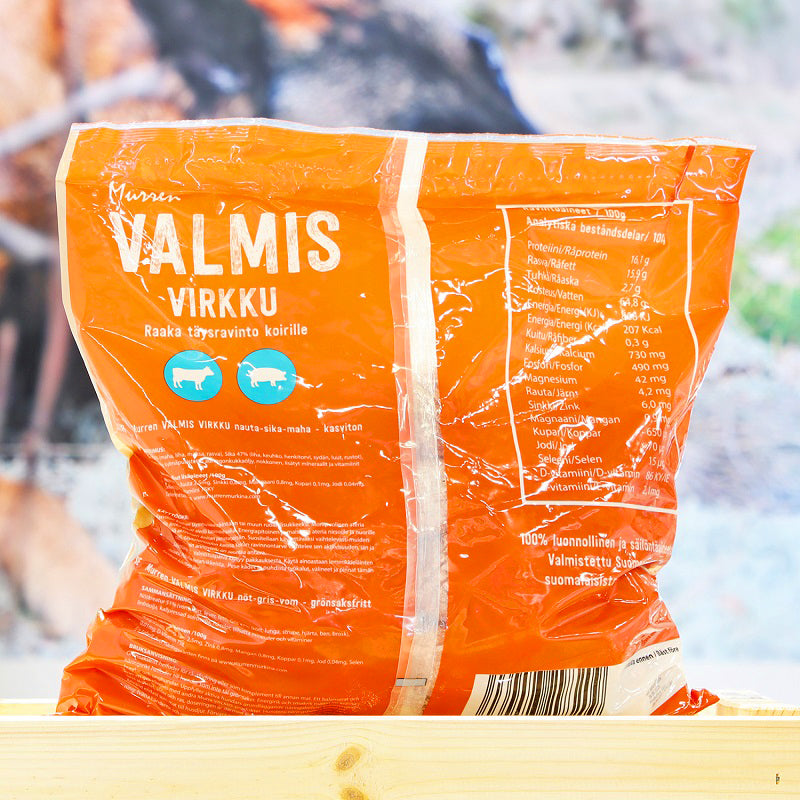 Murren VALMIS Virkku koiran täysravinto 3 kg