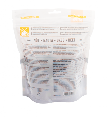 MUSH Hellä Freeze-Dried Nauta 250 g