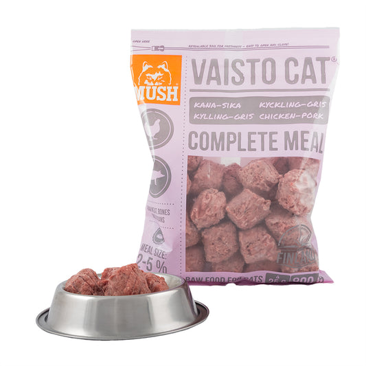 MUSH Vaisto CAT Vaaleanpunainen Kana-sika 800 g