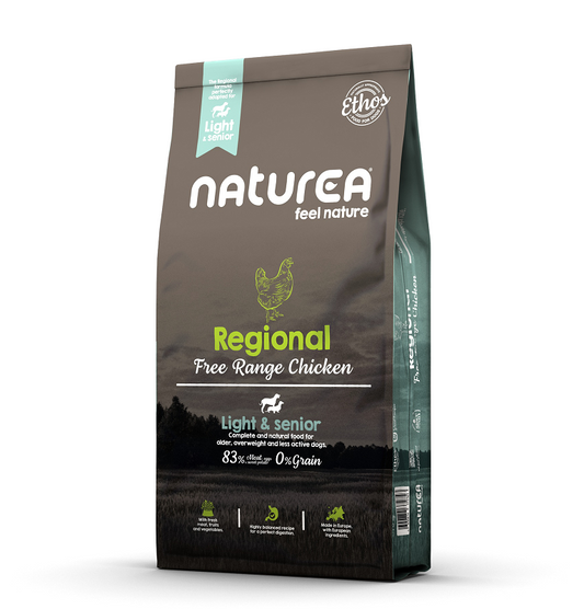 Naturea Ethos Regional Light & Senior viljaton koiranruoka