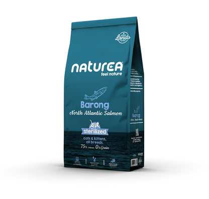 Naturea Lands Barong Salmon kissan kuivaruoka