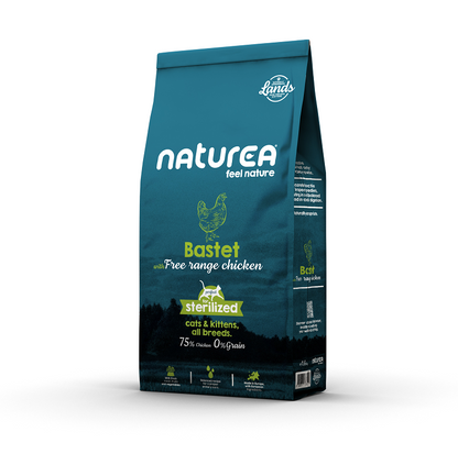 Naturea Lands Bastet Chicken kissan kuivaruoka