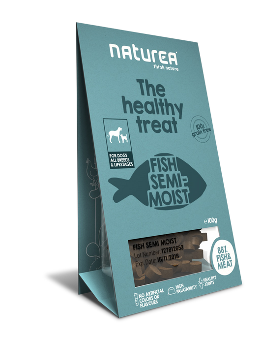 Naturea Treats Fish 100 g koiran makupala