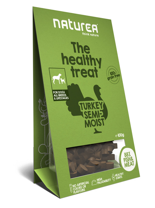 Naturea Treats Turkey 100 g koiran makupala