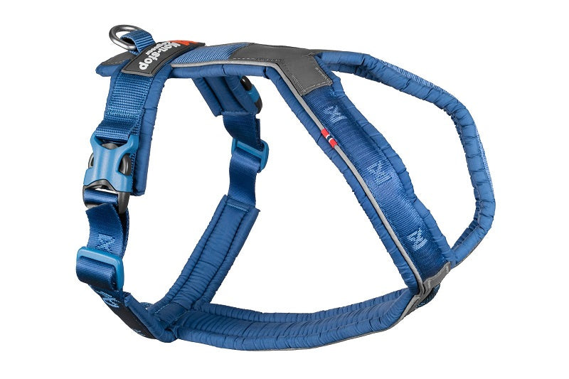 Non-stop dogwear Line Harness 5.0 koiran valjaat, sininen