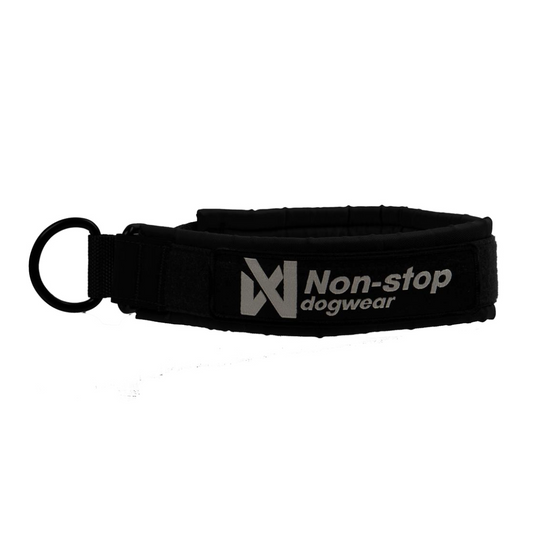 Non-stop dogwear Solid collar WD, musta