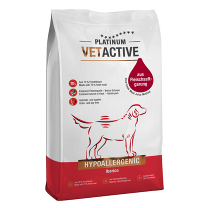 Platinum Vetactive Hypoallergenic puolikostea koiranruoka